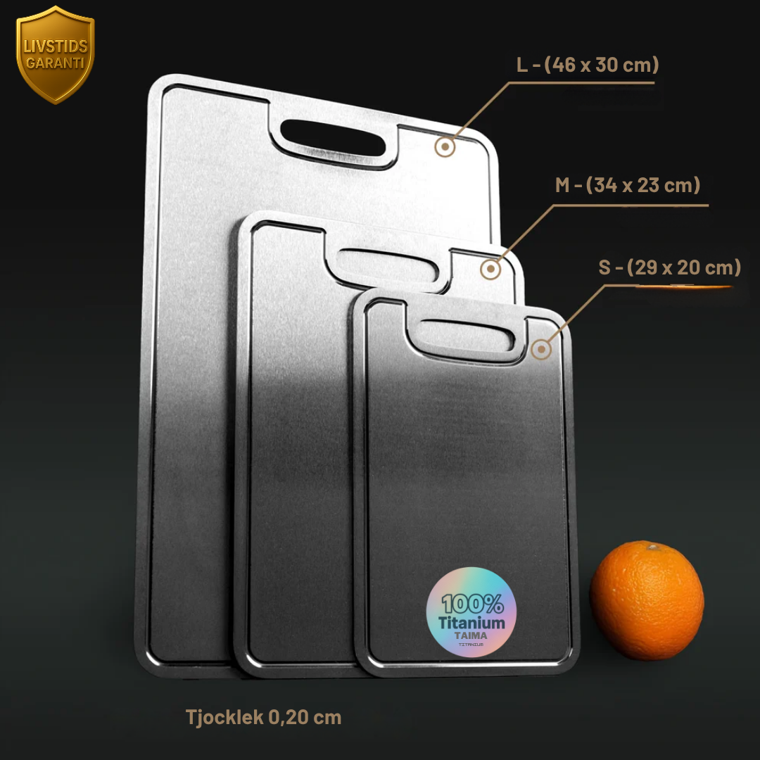 TitanPure™ - Skärbräda i Titanium