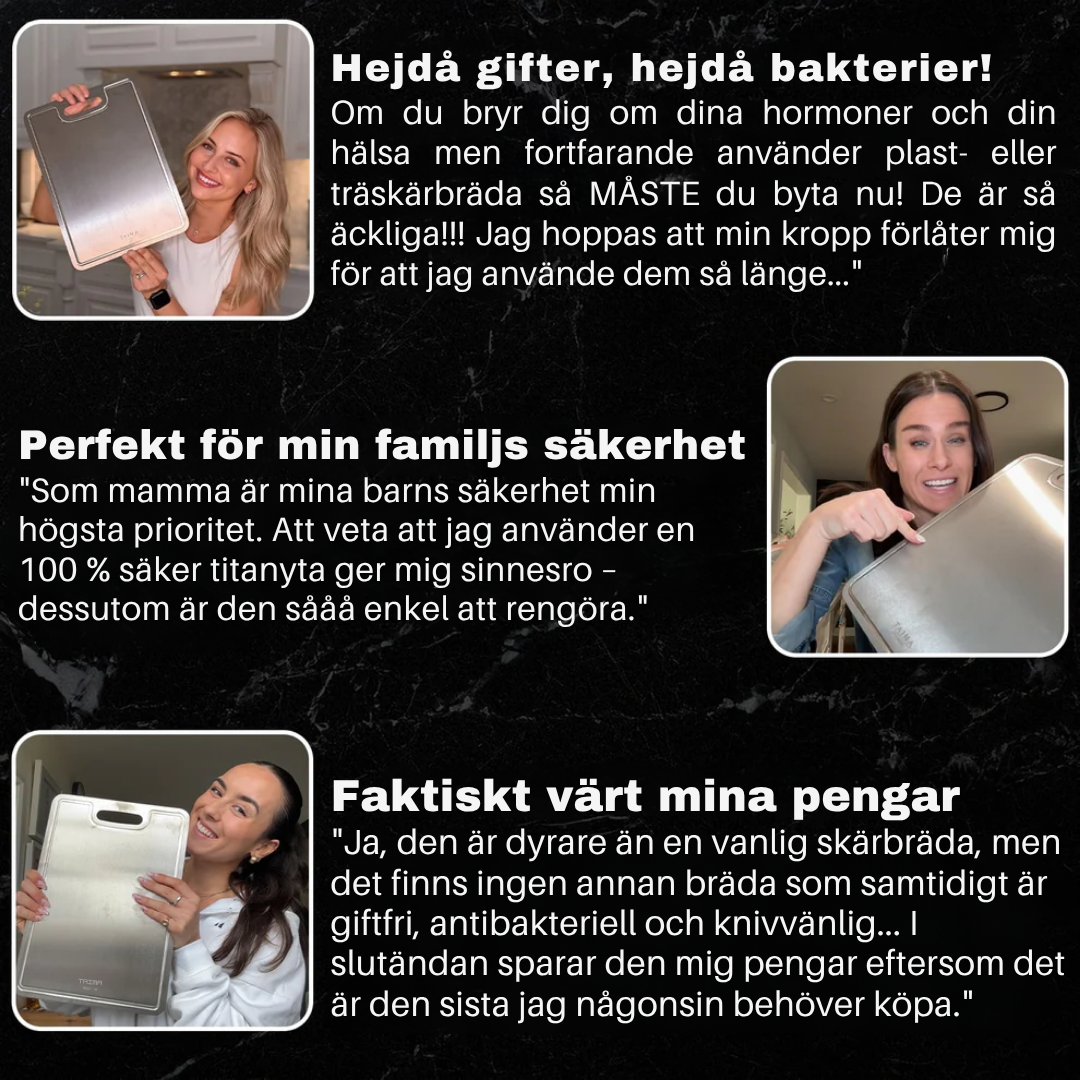 TitanPure™ - Skärbräda i Titanium
